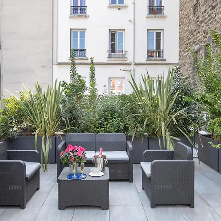 B20 Terrasse 175blo-paris Convention Апартаменты Париж